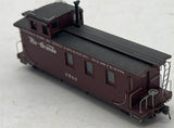 Blackstone Models b340956   0540 Flying Grande Herald D&RGW Long Caboose  HOn3  Scale Used Excellent