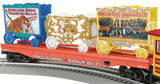 Lionel 6-21237 KLINE circus Ringling Bros. Flatcar w/3 Circus Wagons O SCALE NEW