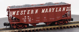 Atlas 6757-4 WESTERN MARYLAND 55 Ton Fish Belly Hopper Speed O Scale NEW