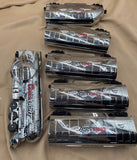 MTH 30-1433-1, 30-78040, 30-78061 Coors Light Railking Silver Bullet Train Set with Proto-Sound 2.0 with Rare Tail Car & Add-On Reefer limited O Scale Like New