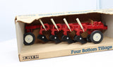 ERTL 476 Four Bottom Tillage Plow 1/16 SCALE Like New