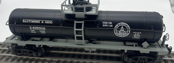 K-Line K-635802 Baltimore & Ohio Single Dome Tank Car O SCALE Like New