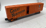 MTH Railking 30-74003 Great Northern 50' Modern Box Car orange rare O SCALE Like New
