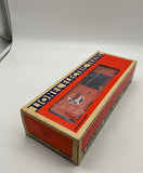 Lionel 6-9492 LIONEL LINES Boxcar Mainline Orange/Blue O Scale Like New