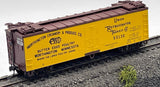 Walthers 932-2477 WORTHINGTON CREAMERY 40' Reefer Car #55128 HO Scale Like New