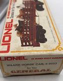 Lionel 6-9553 WESTERN & ATLANTIC Horse Car 5 horses O Scale Used Damaged Box