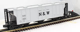 Atlas 71151 North Western 3 Bay Enclosed Hopper O SCALE Used No Box
