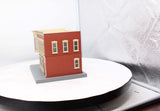 MTH Railking 30-9056 Auto Parts Store Corner Building O SCALE Like New