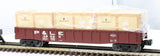 MTH Railking 30-72178 New York Central Gondola Car w/Crates O SCALE NEW