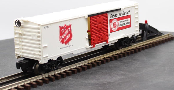 Lionel 6-26256 Salvation Army Boxcar 9700 O SCALE Used Excellent