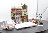 Department 56 Christmas in the City 56.59243 Visiting Santa at Finestrom's  Used Excellent