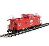 Walthers Mainline 910-8773 Norfolk & Western red International Wide-Vision Caboose #518542 HO SCALE Like New