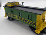 MTH 1936JD John Deere Railway System Woodside Caboose O SCALE Used Excellent No Box