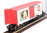 K-Line K-6447 COCA COLA 1990 Historical Holiday Christmas Boxcar O Scale Used