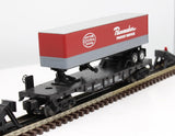 Lionel 6-16335 NYC Flatcar w/ Trailer O SCALE Used