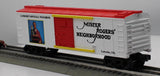 MTH Railking 30-74506 Mr. Rodgers LATROBE / PITTSBURGH PA Box Car O SCALE Like New