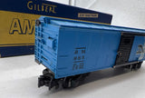 Gilbert American Flyer 985 Boston Maine blue B&M Boxcar -  S SCALE Used Excellent WRONG