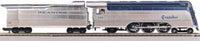 MTH Railking 30-1152-0  Reading 4-6-2 Crusader Steam Loco w/Whistle #118 QSI O SCALE Like New