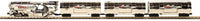 MTH 30-1433-1 Coors Light Silver Bullet Train Set with 30-78061, Includes Rare Tail Car Not Included In Orignal Set, with Proto-Sound 2.0 O Scale LIMITED NEW