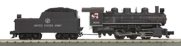 MTH Railking 30-1847-1 U.S. Army 0-6-0 Imperial USRA Steam Switcher w/Proto-Sound 3.0 in U.S. Army paint livery. O SCALE NEW