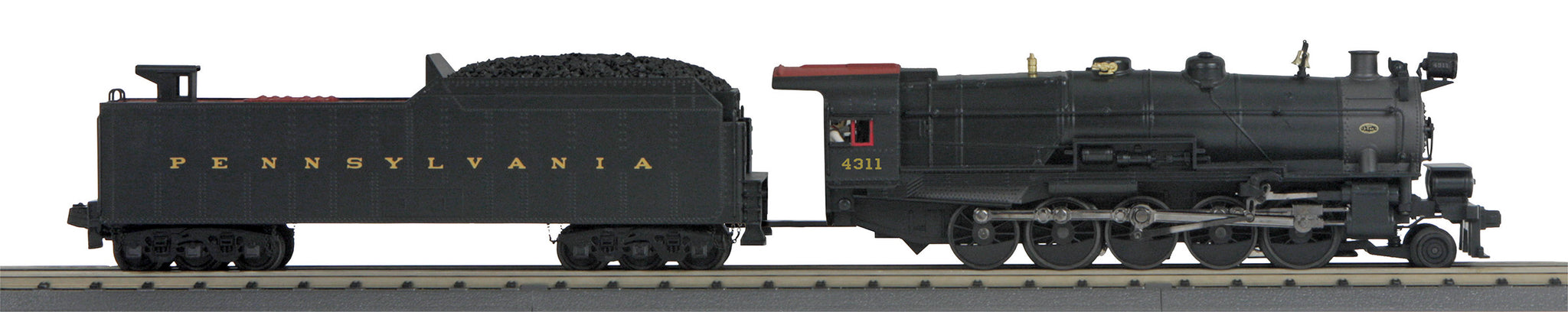 MTH RailKing 30-1873-1 Pennsylvania 2-10-0 Imperial Decapod Steam Engine w/Proto-Sound 3.0 #4311 O Scale Limited New