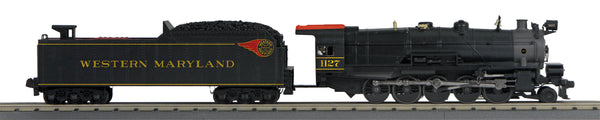 MTH Railking 30-1875-1 Western Maryland 2-10-0 Imperial Decapod Steam Engine w/Proto-Sound 3.0 #1127. O SCALE Limited NEW