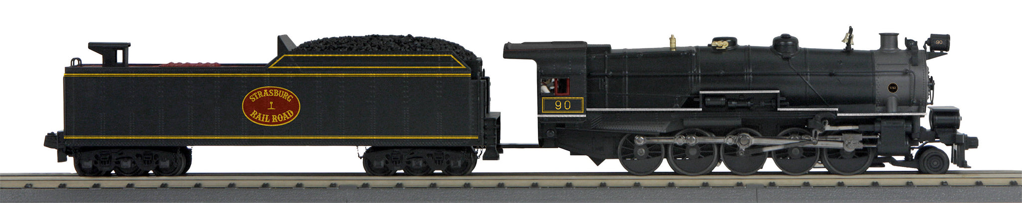 MTH Railking 30-1878-1 Strasburg 2-10-0 Imperial Decapod Steam Engine