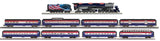 MTH Rail King 30-1926-1 Semiquincentennial America 250 Big Boy Steam Engine with Proto-Sound 3.0, 30-68326 4 car passenger set 30-68327 2 car passenger set, 30-68328 Coach 30-68329 60 Streamlined Full-Length Vista Dome Car Limited PREORDER O Scale NEW