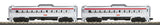 MTH Railking 30-20303-3 Port Authority of Allegheny County RDC Budd Car 2-Car Add-On Set Road #9915 #9918 O SCALE NEW