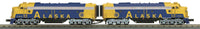 MTH 30-20393-1, 30-20393-3 Alaska E-8 AA Diesel Engine Set w/Proto-Sound 3.0 Road #2401 #2402 and B-Unit Cab #1508 (Set) O Scale NEW
