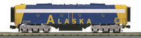 MTH 30-20393-1, 30-20393-3 Alaska E-8 AA Diesel Engine Set w/Proto-Sound 3.0 Road #2401 #2402 and B-Unit Cab #1508 (Set) O Scale NEW