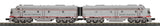 MTH 30-20620-1, 30-20620-3 Burlington Diesel ABA Engine Set (Powered E-8 AA and Non-Pwd B-Unit)  O Scale NEW