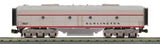 MTH 30-20620-1, 30-20620-3 Burlington Diesel ABA Engine Set (Powered E-8 AA and Non-Pwd B-Unit)  O Scale NEW