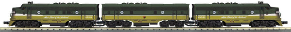 MTH Railking 30-20630-1 Northern Pacific F-3 ABA Diesel Engine Set w/Proto-Sound 3.0 O SCALE NEW