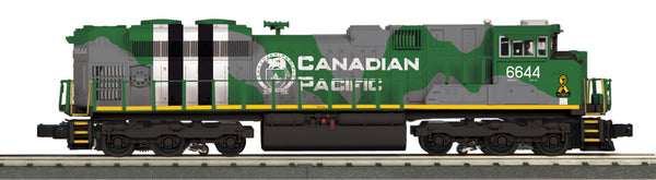 MTH 30-20945-1 Canadian Pacific CP (Military - Dark Green) SD70ACe Imperial Diesel Engine With Proto-Sound 3.0 - Cab No. 6644