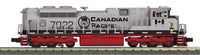 MTH Railking 30-20946-1 Canadian Pacific CP SD70ACe Imperial Diesel Engine in Military - Gray. O SCALE NEW