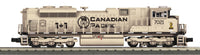 MTH Railking 30-20947-1 Canadian Pacific SD70ACe Imperial Diesel Engine in Military - Sand. O SCALE NEW