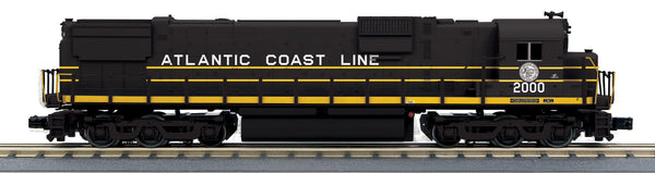 MTH 30-21080-1 Atlantic Coast Line ACL C628 Diesel Engine w/Proto-Sound 3.0 Cab No. 2000 O Scale