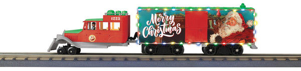 MTH Railking 30-21321-1 Christmas Galloping Goose Diesel With Proto-Sound 3.0 limited O SCALE NEW