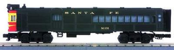 MTH Railking 30-2135-1 Santa Fe Doodlebug Diesel Engine - ATSF Pullman Green w/red & yellow front, Cab No. M.131. O SCALE Like New
