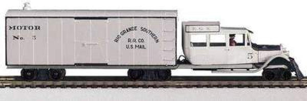 MTH Railking 30-2154-1 Denver & Rio Grande Galloping Goose Diesel Cab No. 5 With ProtoSound . O SCALE Like New