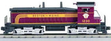 MTH Railking 30-2179-1 Boston & Maine SW-9 Switcher Diesel Engine in B&M Cab #1230 O Scale Like New