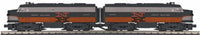 MTH Railking 30-2290-1 New Haven FA-2 AA Diesel Set w/Proto-Sound 2.0 - NH Cab Nos. 0400 & 0425 O SCALE Like New