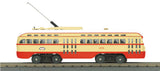 MTH Railking 30-2572-1 Detroit PCC Electric Street Car #198 Proto-Sound 2.0 with BCR Installed O SCALE NEW