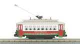 MTH Railking 30-2583 Christmas Bump-n-Go Trolley No. 25 O SCALE used