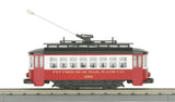 MTH Railking 30-2585 Pittsburgh Bump-n-Go Trolley - Pittsburgh No. O SCALE Like New