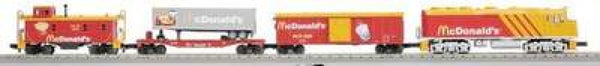 MTH Railking 30-4042-1 McDonald's Fast Freight Set F40PH R-T-R Train Set with Proto-Sound 2.0  O SCALE NEW