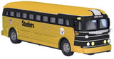 MTH Railking 30-50045 Pittsburgh Steelers Die-Cast Bus Heinz Field O SCALE Used Damaged Box