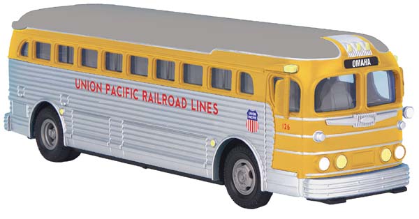 MTH Railking 30-50056 Union Pacific Die-Cast Bus #Omaha. O SCALE NEW limited