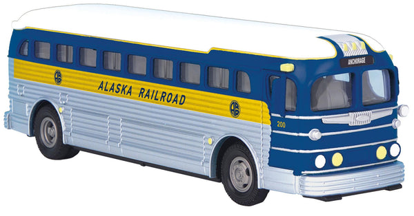 MTH Railking 30-50068 Alaska Die-Cast Bus O SCALE NEW